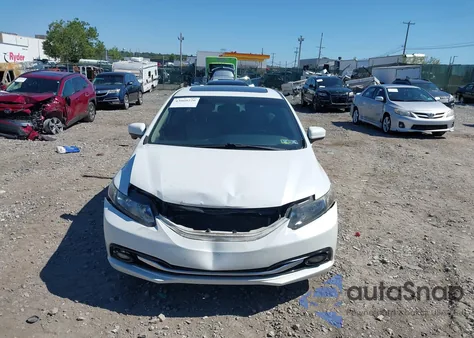 2015 Honda Civic Ex-L from USA, damaged, VIN 19XFB2F95FE022551
